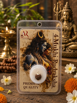 4 Mukhi Rudraksha (चार मुखी रुद्राक्ष)